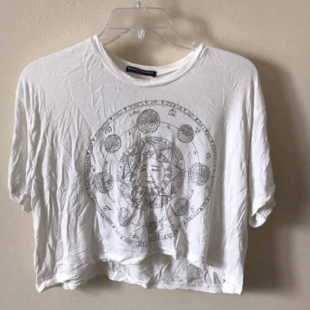 Graphic Crop Top